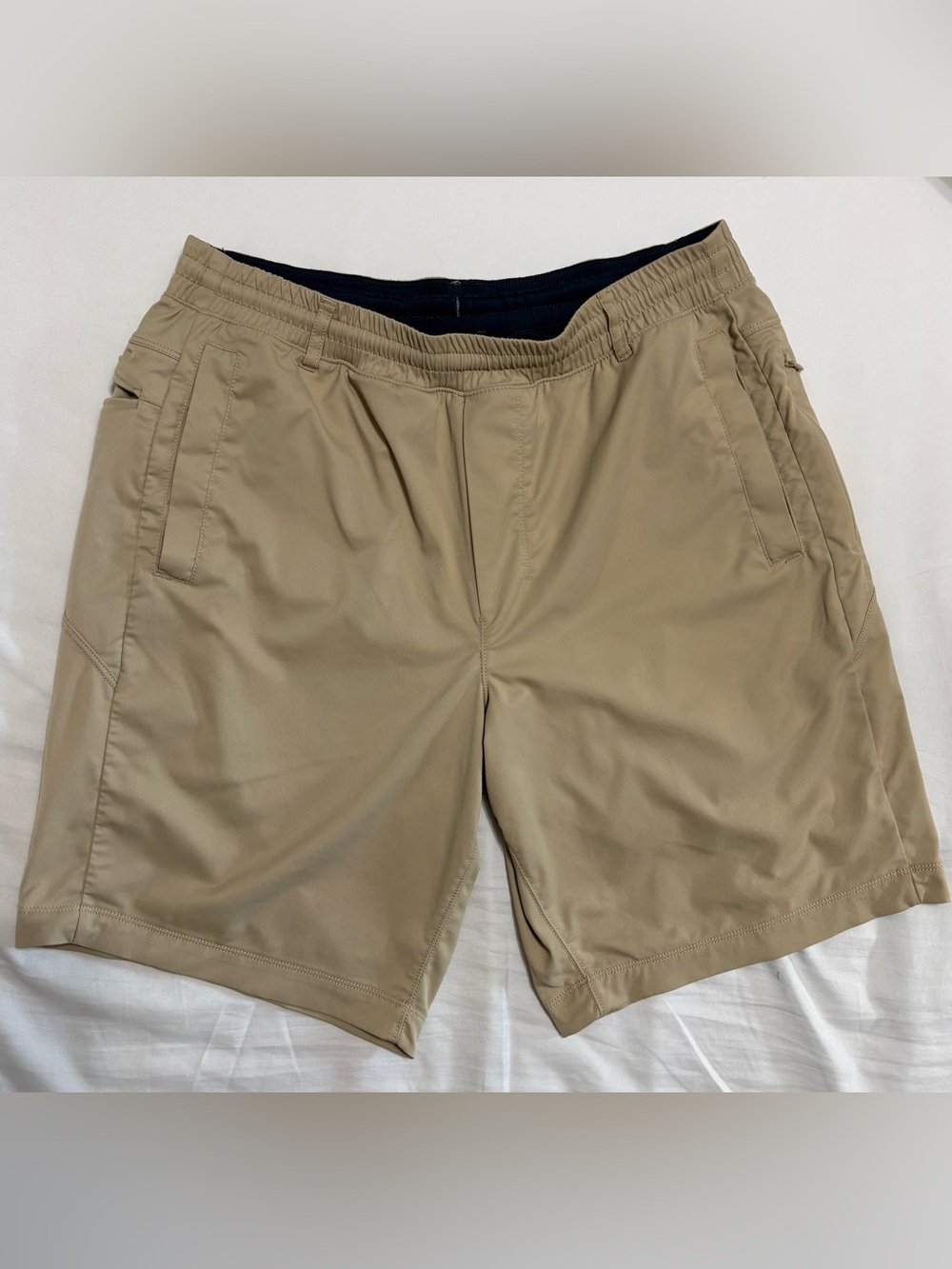 Birddogs Men’s Comfortable Lined Khaki Shorts, Large long - Picture 3 of 13